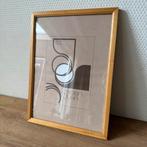 Vintage houten Jyden Juka Fotolijst, 20 x 28 / 13 x 18 cm, Audio, Tv en Foto, Fotografie | Fotolijsten, Ophalen of Verzenden, Zo goed als nieuw
