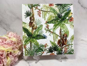 Ambiente knutsel servetten oerang oetan apen jungle 351   beschikbaar voor biedingen