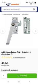 AXA Raamsluiting SKG1 links en rechts aluminium F1, Nieuw, Ophalen of Verzenden