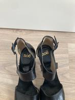 Zwarte sandalen met hak - Noë - 37,5, Kleding | Dames, Schoenen, Noë, Ophalen of Verzenden, Schoenen met hoge hakken, Zo goed als nieuw