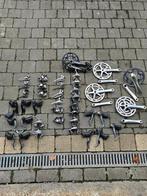 Retro racefiets shifters,derailleur,crank Campagnolo Shimano, Fietsen en Brommers, Fietsonderdelen, Ophalen, Zo goed als nieuw