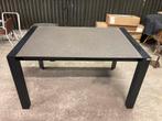 XOOON eettafel 90x140(190) hoog 77, Huis en Inrichting, Tafels | Eettafels, 50 tot 100 cm, Glas, 150 tot 200 cm, Modern