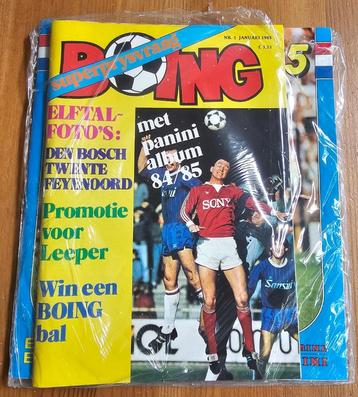 Panini Voetbal 85 Leeg Album supplement bij boing magazine! beschikbaar voor biedingen