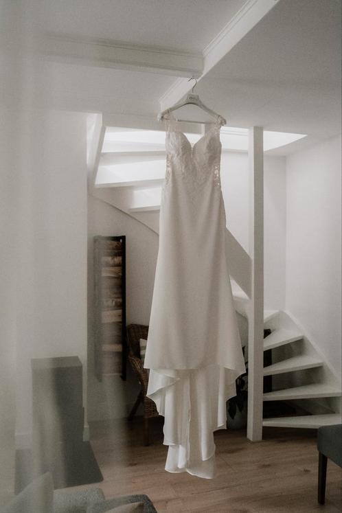 Trouwjurk te koop, Kleding | Dames, Trouwkleding en Trouwaccessoires, Zo goed als nieuw, Trouwjurk, Wit, Ophalen of Verzenden