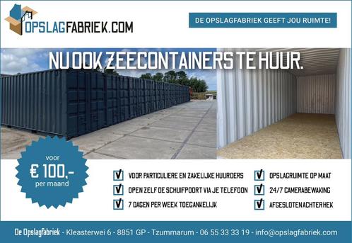 opslagcontainer/stalling zeecontainers  afgesloten terrein, Diensten en Vakmensen, Verhuizers en Opslag, Opslag