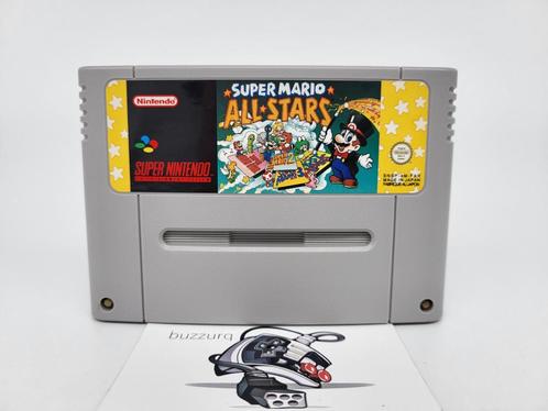 Super Mario All Stars Super Nintendo SNES (Cart), Spelcomputers en Games, Games | Nintendo Super NES, Gebruikt, Platform, 2 spelers