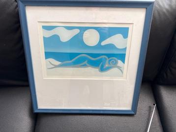 Moderne kunst donna corbani beschikbaar voor biedingen