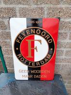 Emaille reclamebord Feyenoord Rotterdam, Verzamelen, Merken en Reclamevoorwerpen, Reclamebord, Ophalen of Verzenden, Zo goed als nieuw