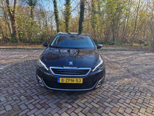 Peugeot 308 1.2 E-thp 96KW/130PK SW AUT 2015 Zwart, Auto's, Peugeot, Particulier, ABS, Achteruitrijcamera, Airbags, Airconditioning