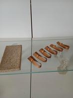 messenlegger set van 6 keer 2, Ophalen of Verzenden, Zo goed als nieuw, Hout