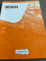 Construeren werkboek 3 4e druk 2e oplage 2015 9789006901382, Ophalen of Verzenden, Zo goed als nieuw, Overige niveaus