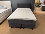 Boxspring 120x200cm Antraciet grijs direct leverbaar €499,-, Ophalen, #Boxspring#Twijvelaar#120cm#Grijs#Antraciet, Tweepersoons