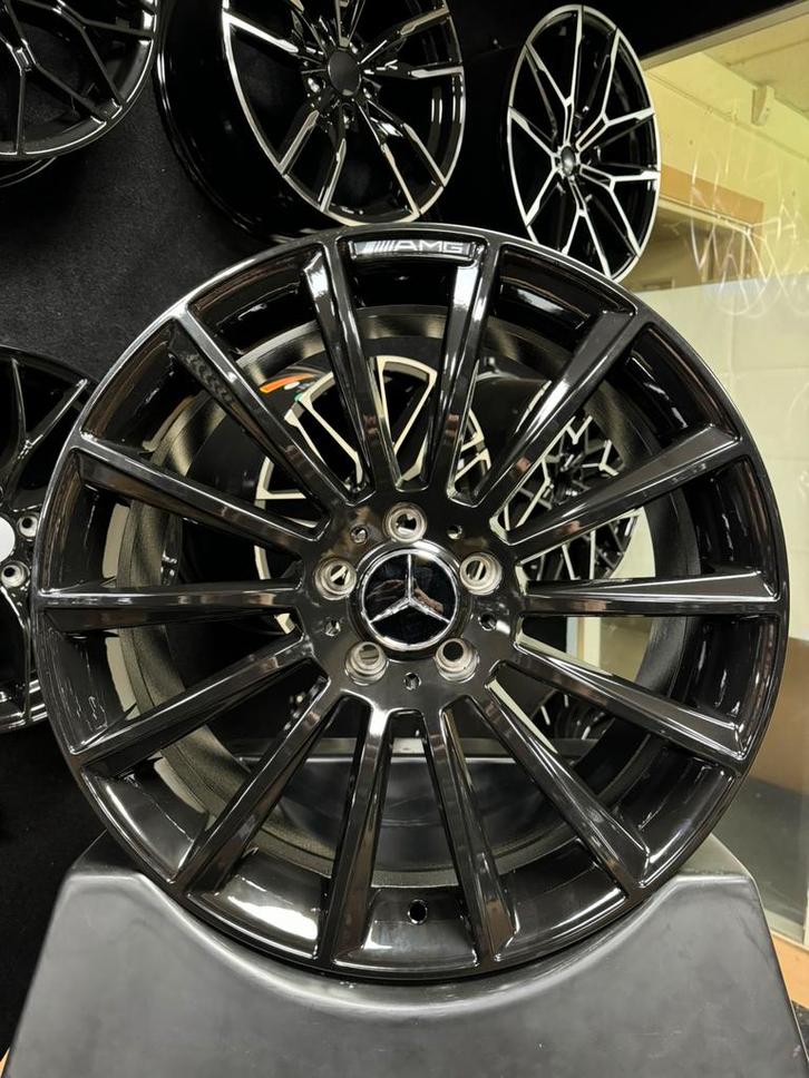 19 inch velgen voor Mercedes AMG look 5x112 A B C CLA KLASSE, Auto-onderdelen, Banden en Velgen, Velg(en), 19 inch, Personenwagen