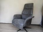NIEUWSTAAT Hjort Knudsen design relax fauteuil grijs / groen, Ophalen of Verzenden, Zo goed als nieuw, Metaal