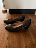 Zwart leren pumps van No Stress, Ophalen, Pumps, Zwart, Zo goed als nieuw