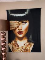 Groot chique wanddoek, Ophalen, Nieuw, Schilderij, 100 tot 125 cm