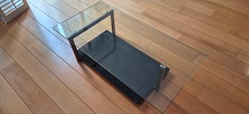 Glazen salontafel (set van 2) beschikbaar voor biedingen