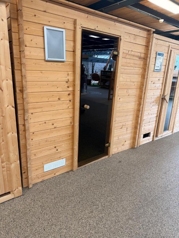 Interflex | MS1 Sauna - SHOWROOMMODEL, Sport en Fitness, Sauna, Zo goed als nieuw, Complete sauna, Fins of Traditioneel, Ophalen