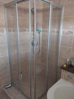 douchecabie. merk breuer . Fara4 80/90 x 185 mat zilver., Ophalen of Verzenden, Zo goed als nieuw