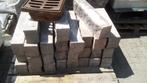Muurblok split 12x15x60 cm rood/grijs 25 stuks, Ophalen, Biels, Zo goed als nieuw, Beton