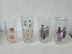 4 vintage glazen, Ophalen of Verzenden, Gebruikt, Overige typen