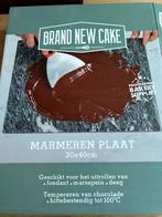 Marmeren plaat Brand New Cake, Huis en Inrichting, Keuken | Keukenbenodigdheden, Ophalen, Zo goed als nieuw