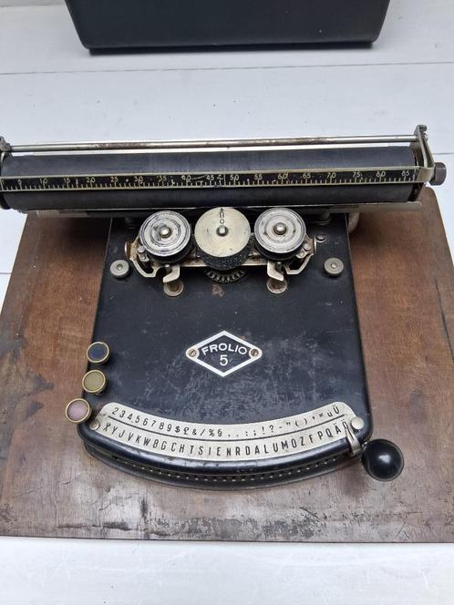 antieke type machine Frolio 5, Antiek en Kunst, Antiek | Gereedschap en Instrumenten, Ophalen