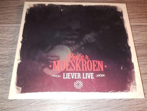 Pater Moeskroen ‎- Liever Live, Cd's en Dvd's, Cd's | Nederlandstalig, Zo goed als nieuw, Ophalen of Verzenden