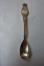 lepeltje 50 jaren Koningin Wilhelmina, Verzamelen, Gebruikt, Verzilverd, Ophalen of Verzenden, Metaal