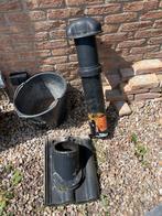 Dakdoorvoer ventilatie, Doe-het-zelf en Verbouw, Ophalen, Kunststof, Gebruikt, Zwart