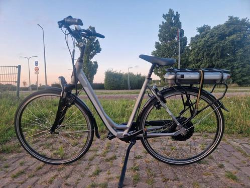 Elektrische fiets Sparta R5E (goede accu), Fietsen en Brommers, Fietsen | Dames | Damesfietsen, Zo goed als nieuw, Sparta, 53 tot 56 cm