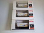 Märklin 94283 (x3) - 'Krombacher Pils' goederenwagons, Wisselstroom, Wagon, Ophalen of Verzenden, Zo goed als nieuw
