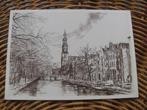 Amsterdam * Marius Jansen * Westertoren met Prinsengracht *, Ophalen of Verzenden, Noord-Holland