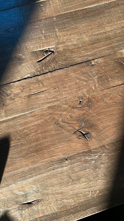 Te koop: nette eiken salon/hoek tafel 60x60, Huis en Inrichting, Tafels | Salontafels, Zo goed als nieuw, Minder dan 50 cm, 50 tot 100 cm
