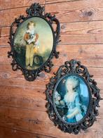 Vintage lijsten 2 stuks, Huis en Inrichting, Ophalen of Verzenden