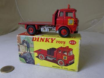 1964 Dinky Toys 425 BEDFORD TK COAL LORRY+ORIGINELE DOOS -A- beschikbaar voor biedingen