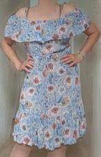 C&A yessica fit & flare dress lila bloemenprint 44 zgan, Overige kleuren, Verzenden, Maat 42/44 (L), Zo goed als nieuw