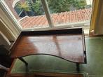Antiek bedtafeltje mahoniehout inklapbare pootjes, Huis en Inrichting, Tafels | Sidetables, Ophalen of Verzenden, Zo goed als nieuw