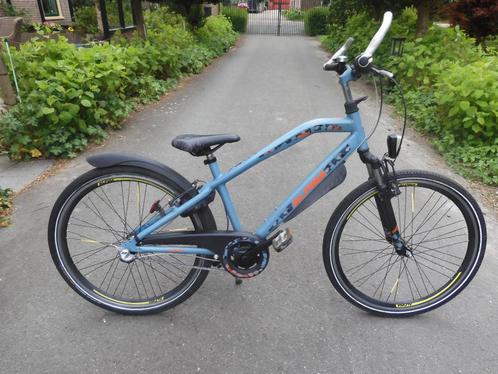 Stoere blauwe 26"Alpina TRIAL met 3 versnellingen, Fietsen en Brommers, Fietsen | Jongens, Zo goed als nieuw, 26 inch of meer
