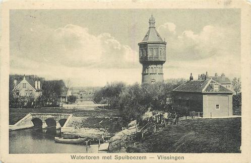 (378-317-039) Vlissingen  Watertoren met Spuiboezem, Verzamelen, Ansichtkaarten | Nederland, Zeeland, Verzenden