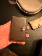Bruine leren Secrid Miniwallet, Overige merken, Gebruikt, Bruin, Ophalen of Verzenden
