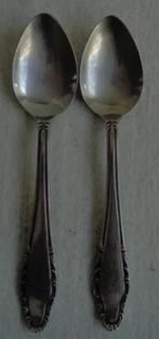 Sola GZ 980 2x theelepel puntbak 13cm set verzilverd