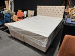 Boxspring Enschede 160x200cm  inclusief matrassen!, Ophalen of Verzenden, 200 cm, 160 cm, Nieuw