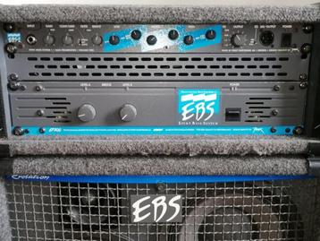 EBS EP800 800W Headamp + EBS 1 Preamp + EBS cabinet 300W beschikbaar voor biedingen