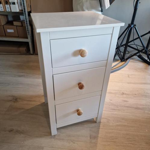 Ladekastje met 3 lades - wit - 45 x 41 x 81 cm, Huis en Inrichting, Kasten | Ladekasten, Zo goed als nieuw, Minder dan 100 cm