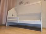 Kinderbed huisje 80x160 + Matras - Zo Goed Als Nieuw!, Kinderen en Baby's, Kinderkamer | Bedden, 70 tot 85 cm, Zo goed als nieuw