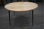 House Doctor ronde tafel Eettafel Club naturel 130cm, 100 tot 150 cm, 100 tot 150 cm, Rond, Gebruikt