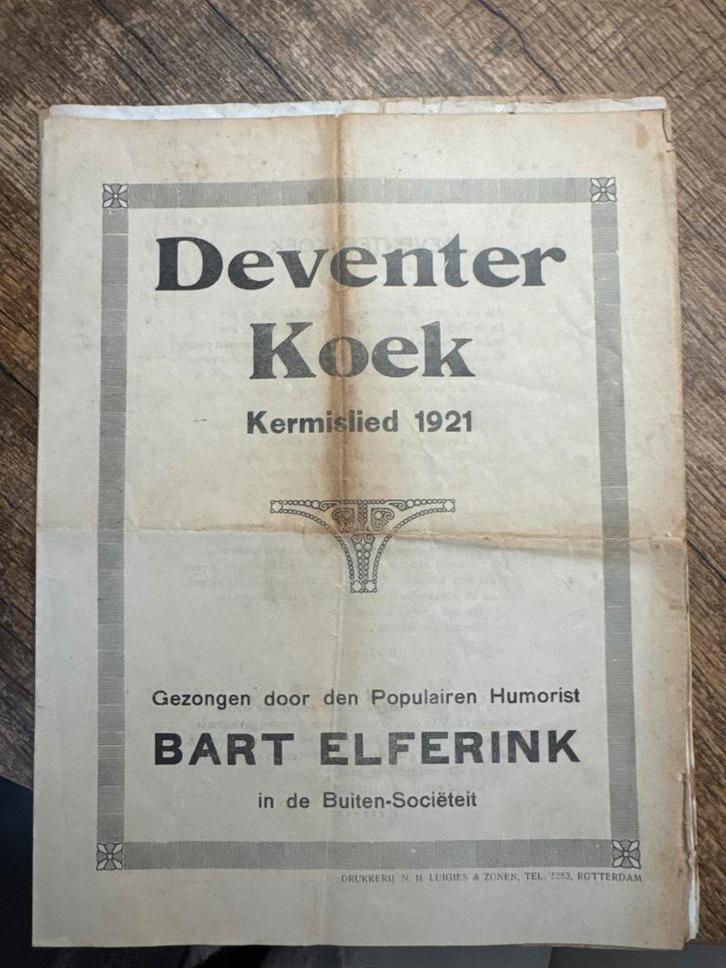 Oude Deventer Kermis Liederen - Bart Elferink, Boeken, Godsdienst en Theologie, Gelezen, Ophalen of Verzenden
