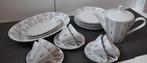 Servies jaren '60 Winterling Röslau Bavaria, borden theepot, Gebruikt, Ophalen of Verzenden, Overige stijlen, Porselein