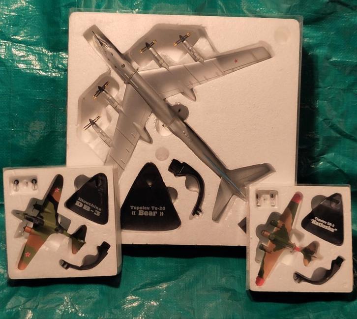 Atlas Editions Bommenwerper metalen modellen, 41 stuks., Hobby en Vrije tijd, Modelbouw | Vliegtuigen en Helikopters, Nieuw, Groter dan 1:72